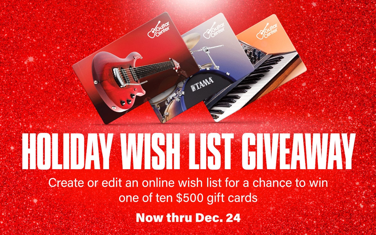 Holiday Wish List Giveaway. Create or edit an online wish list for a chance to win one of ten 500 dollar gift cards. Now thru December 24.